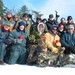 With the ice fishing crew - Lake George 2010